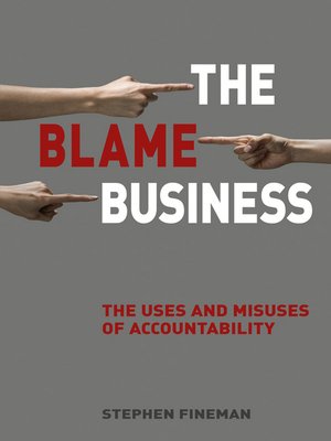 cover image of The Blame Business